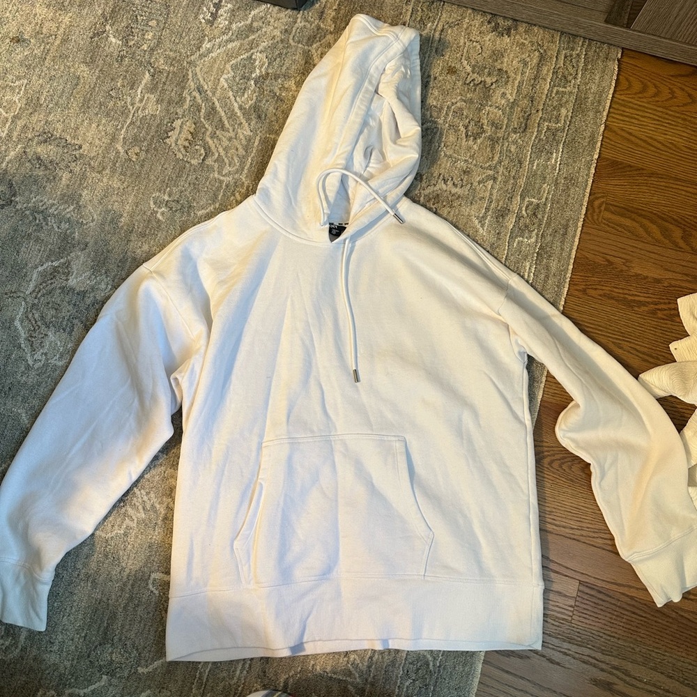 DKNY Sport White Hoodie
